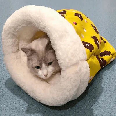 Couchage Chat - CatSleepingBag™ - Jaune