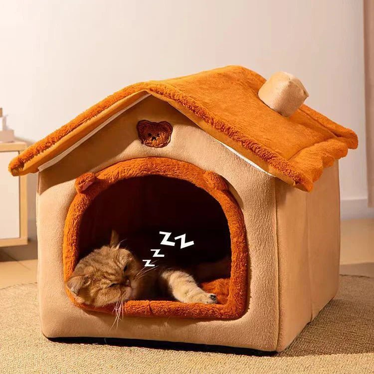 Maison Chat - PetCocon™ - Marron