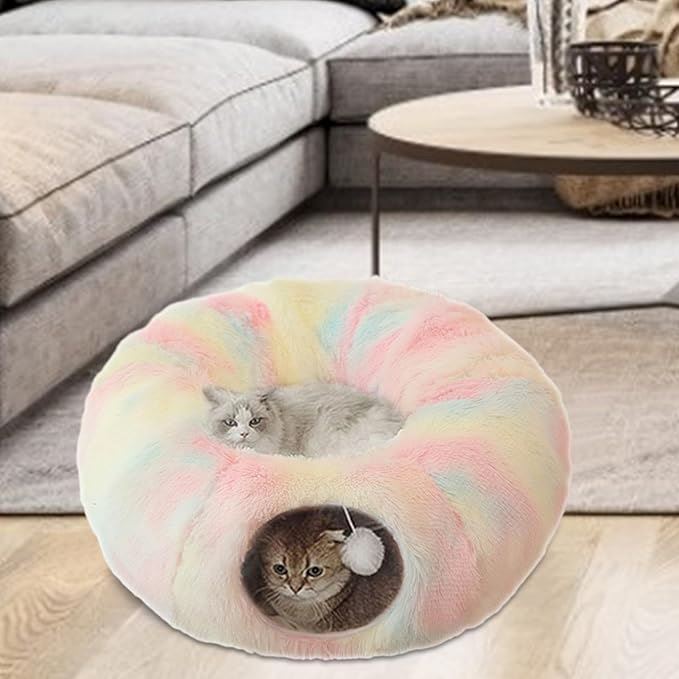 Lit pour Chat - CatLitTunnel™ - Multicolore