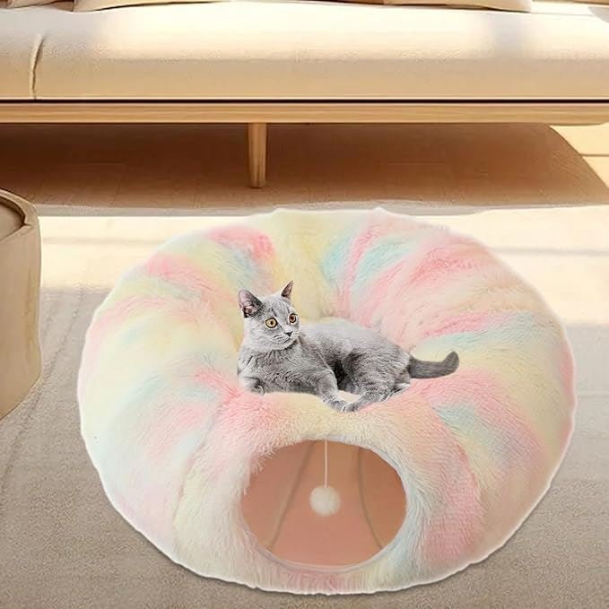 Lit pour Chat - CatLitTunnel™ - Multicolore